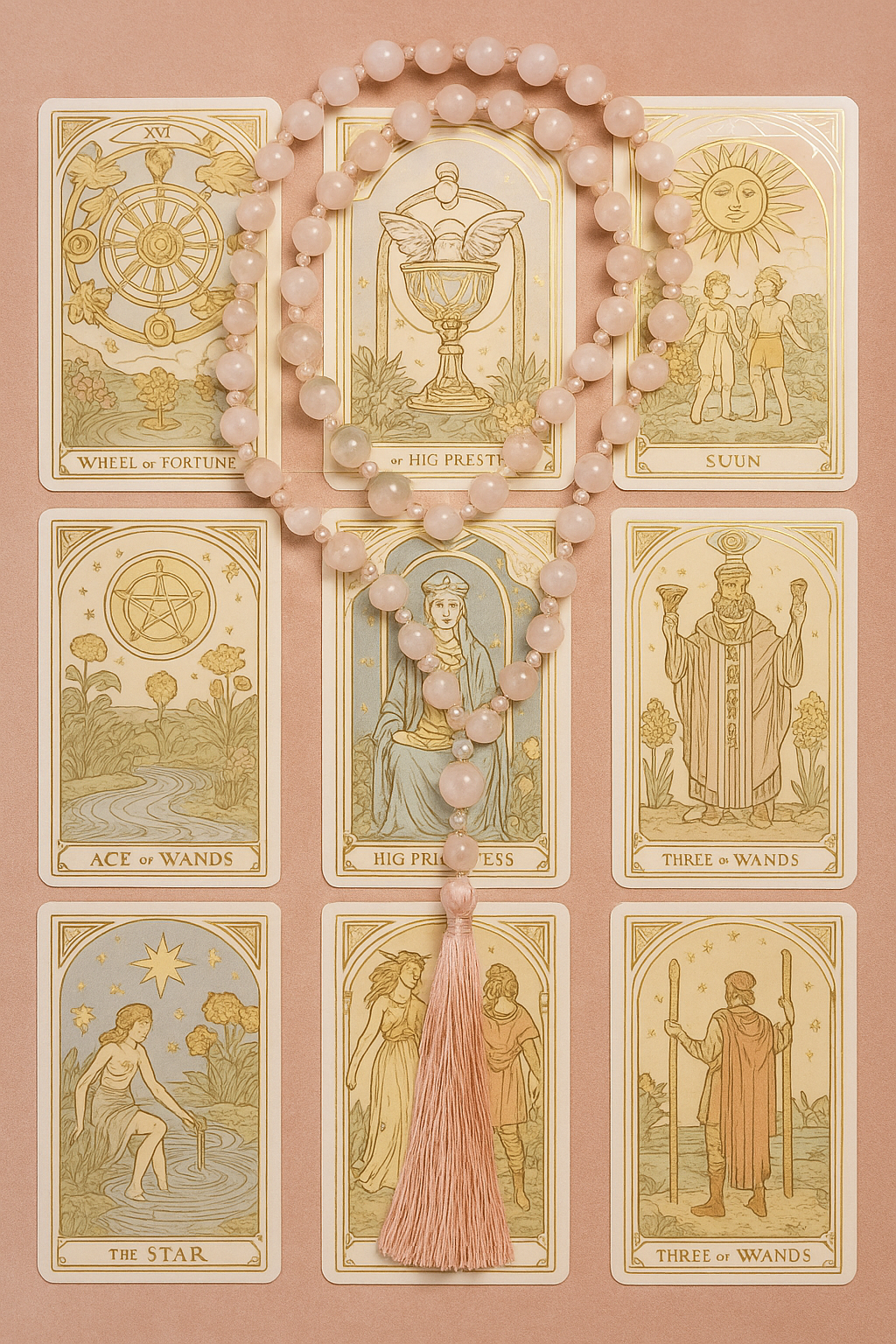 🌙 Soul Arcana – Die Tarot Mala deiner Seele