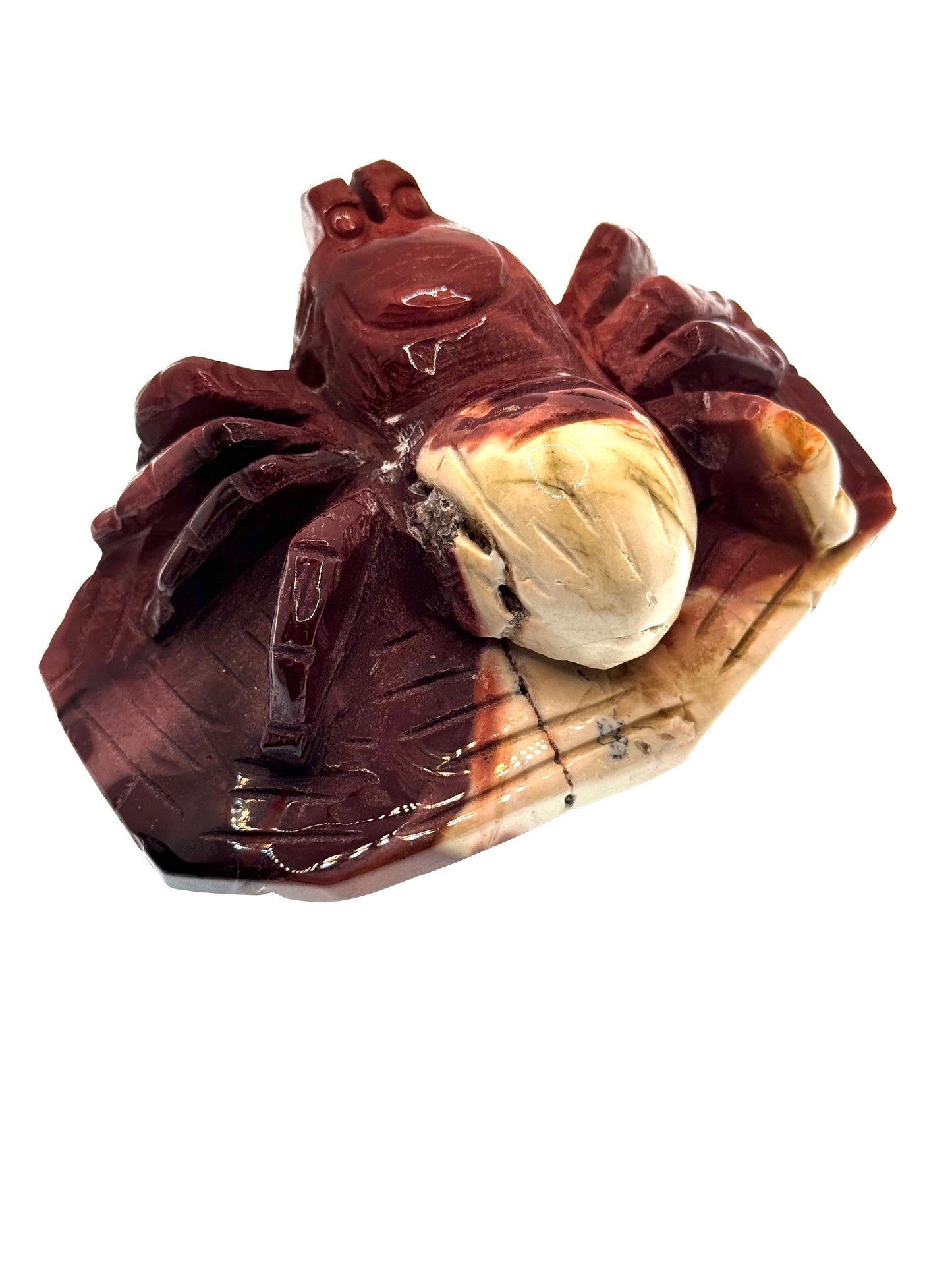 🕷️ Mookait Spinne – Carving