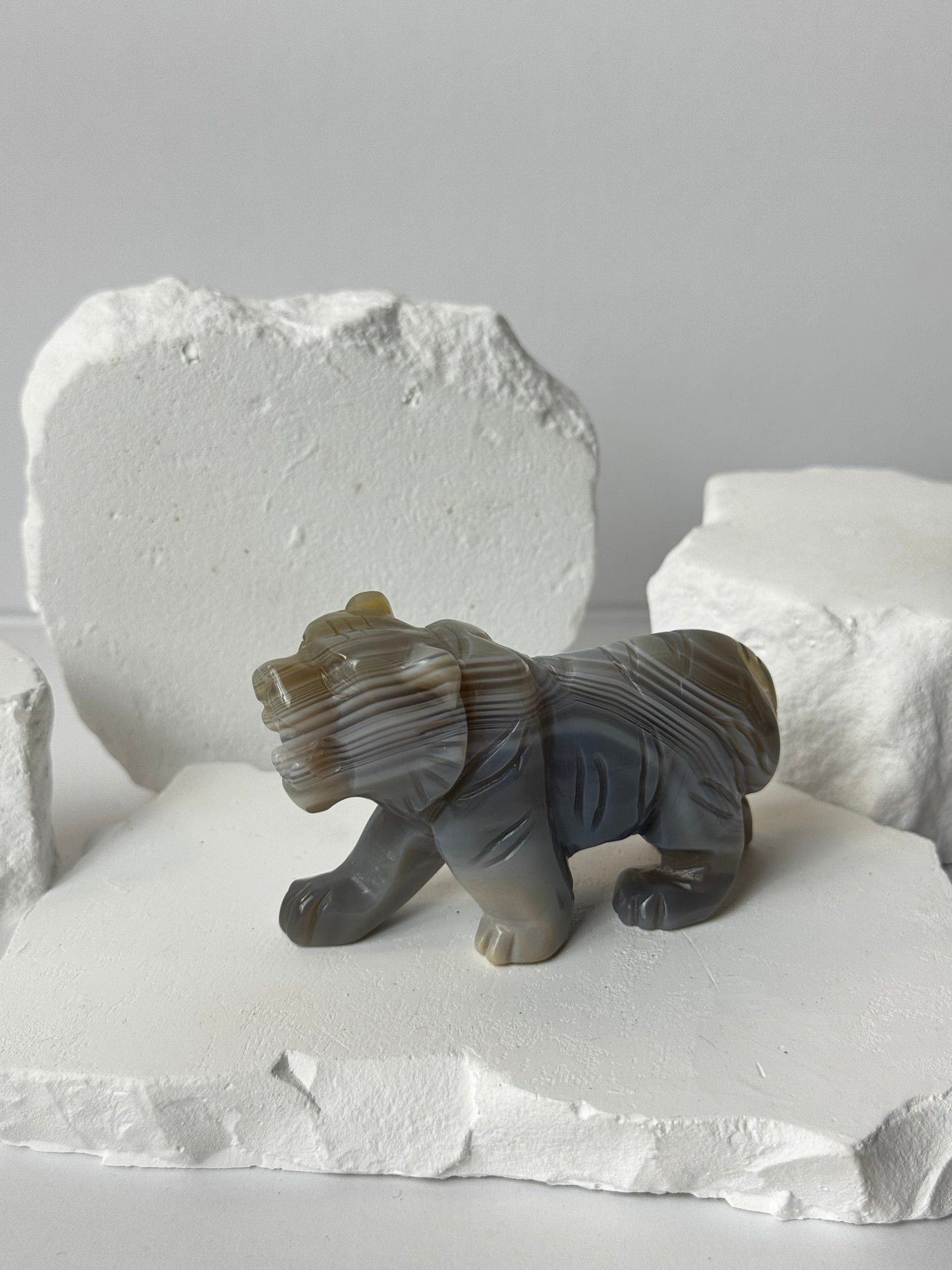 Achat – Tiger Carving verschiedene Varianten
