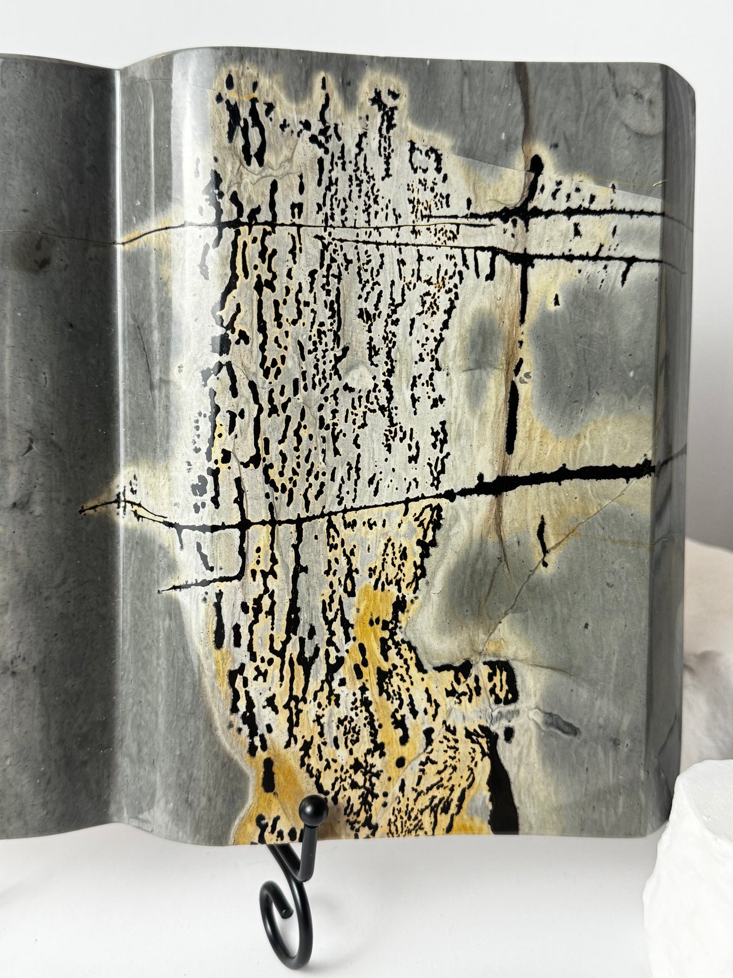 Picture Stone - Book Carving