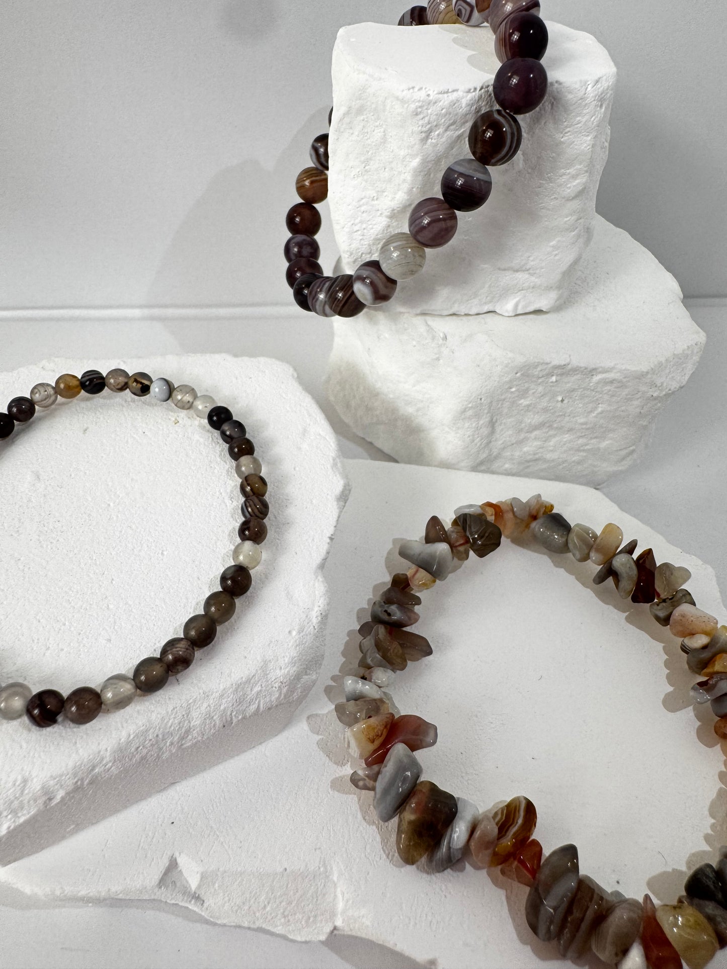 Botswana Achat Armband – „Wenn du emotionale Stärke, Schutz und sanfte Transformation suchst“