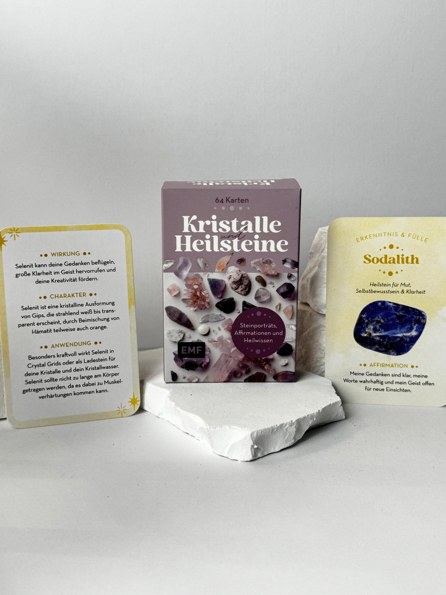 Kristalle & Heilsteine – Steinporträts, Affirmationen und Heilwissen
