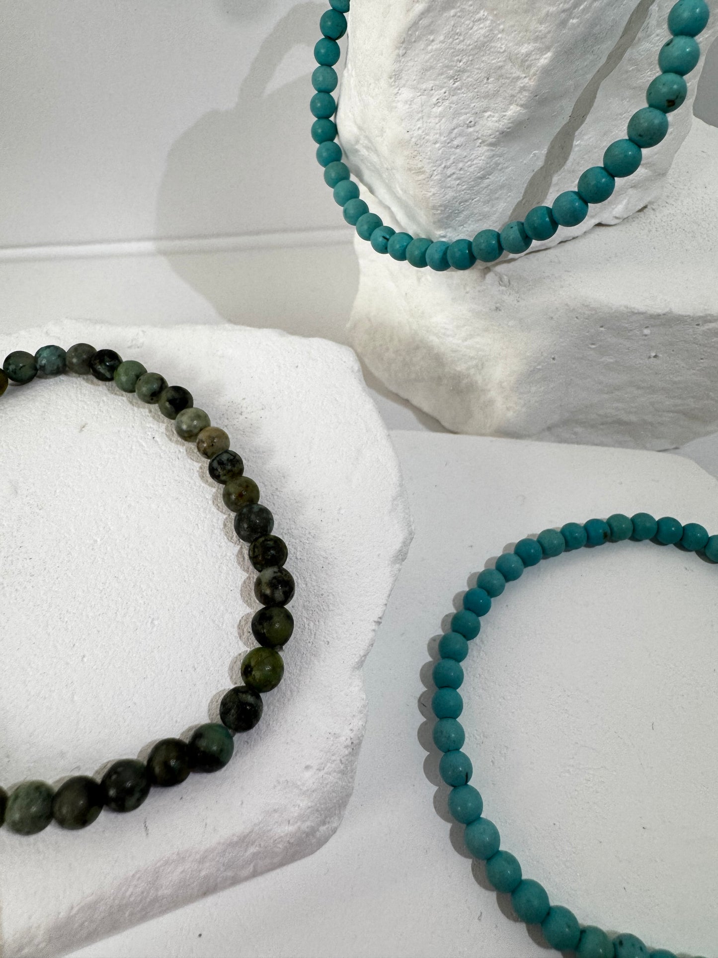 Turquoise Bracelet (Dyed Howlite) – “When you want to speak your truth and remain calm inside”