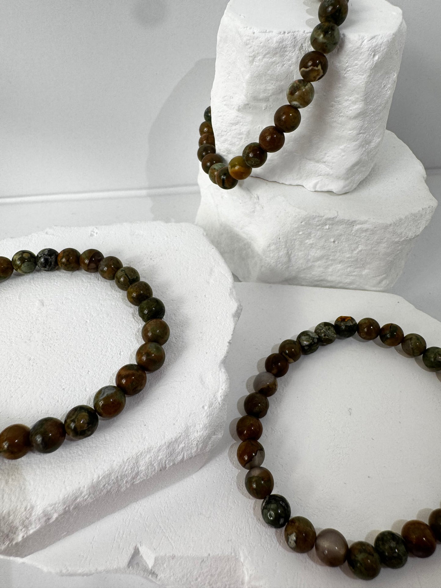Rainforest Jasper Bracelet – “When nature speaks through you”