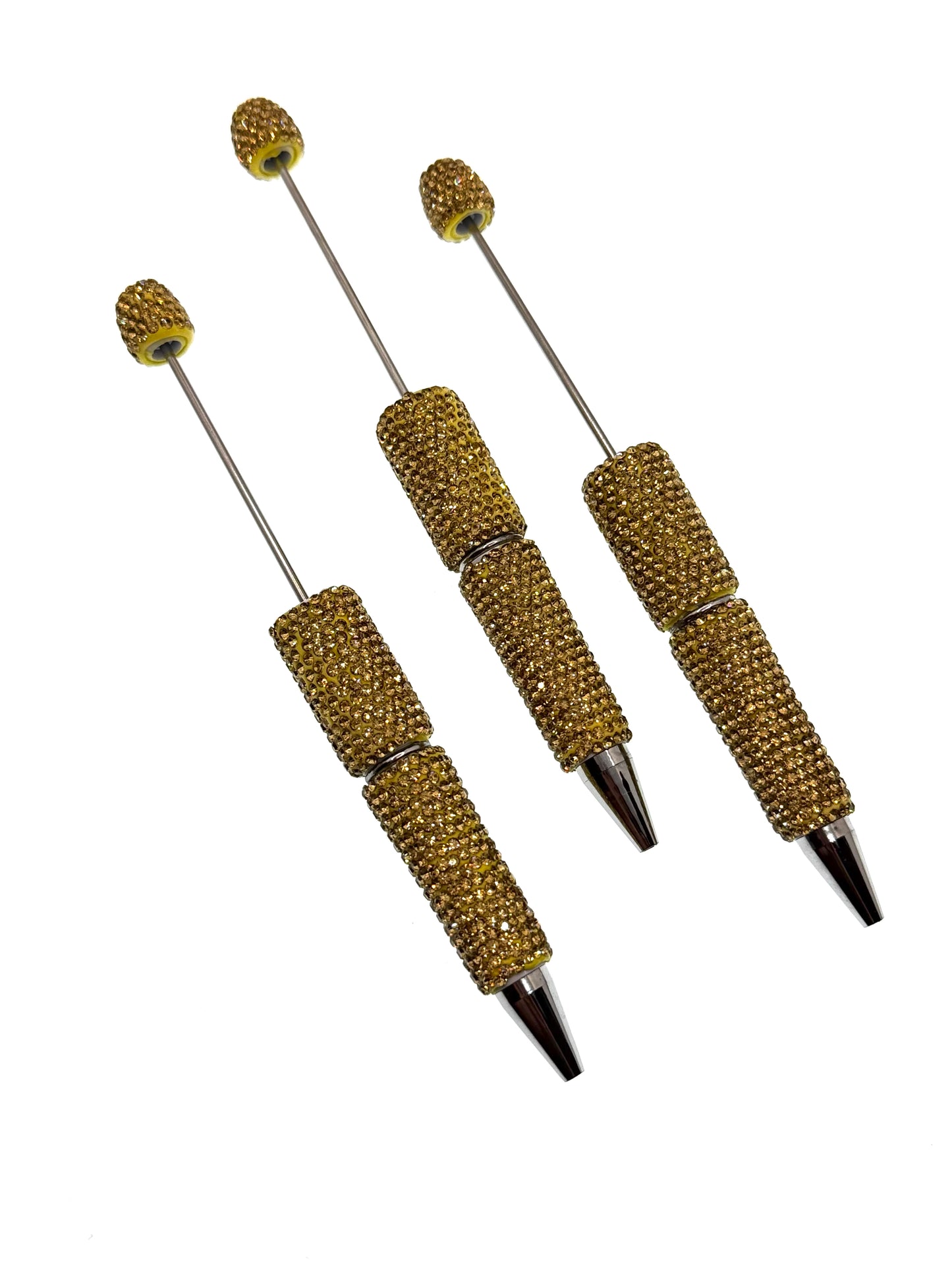 Rhinestone Pen Orange/ Gelb Farben