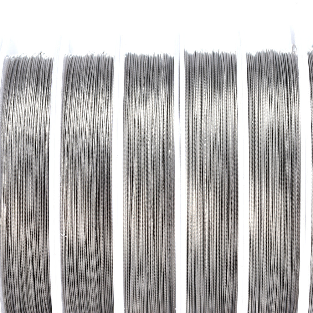 304 Edelstahl Silber Draht 0,8mm 6,5m