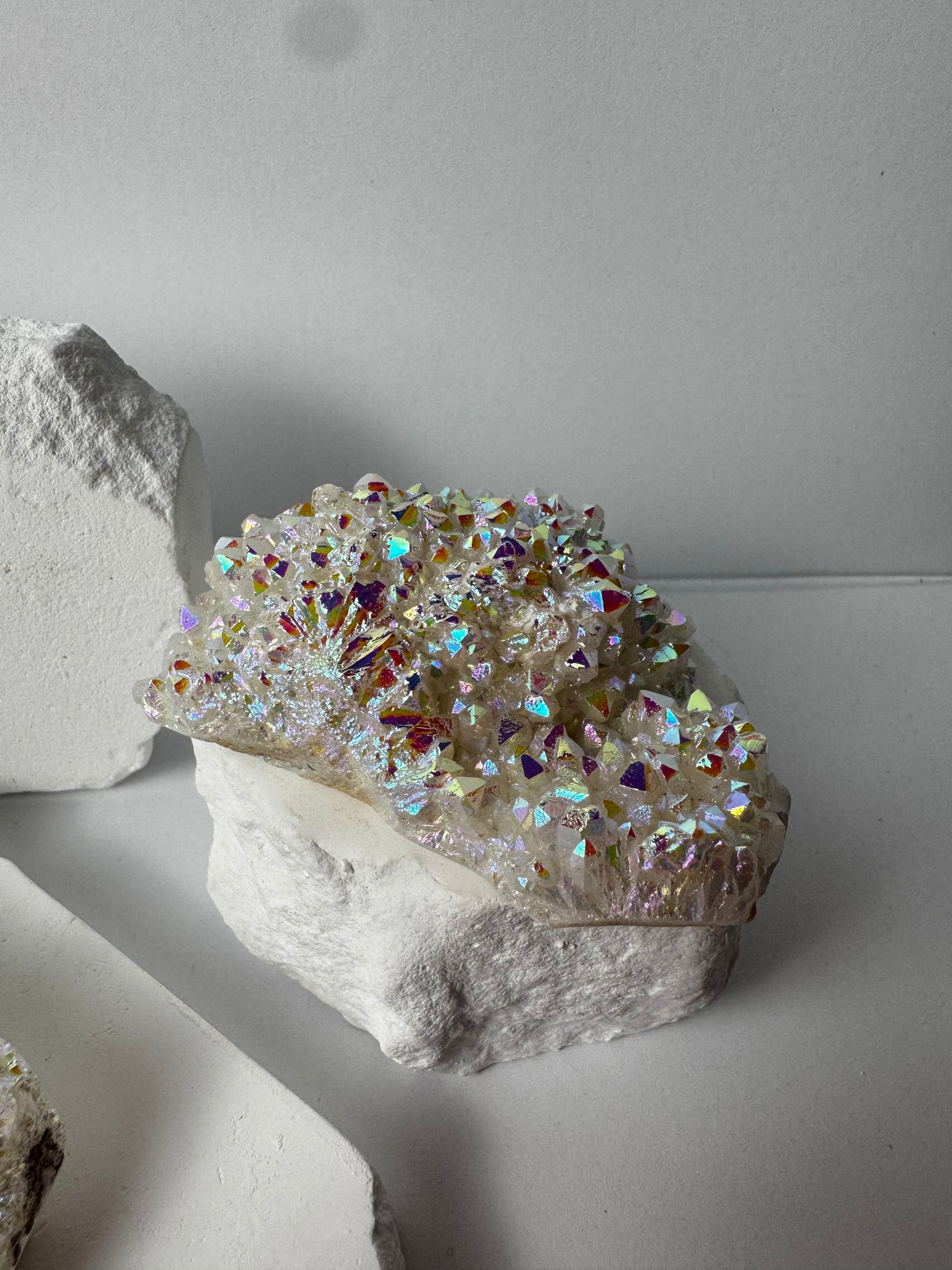 Angel Aura Quartz Cluster –