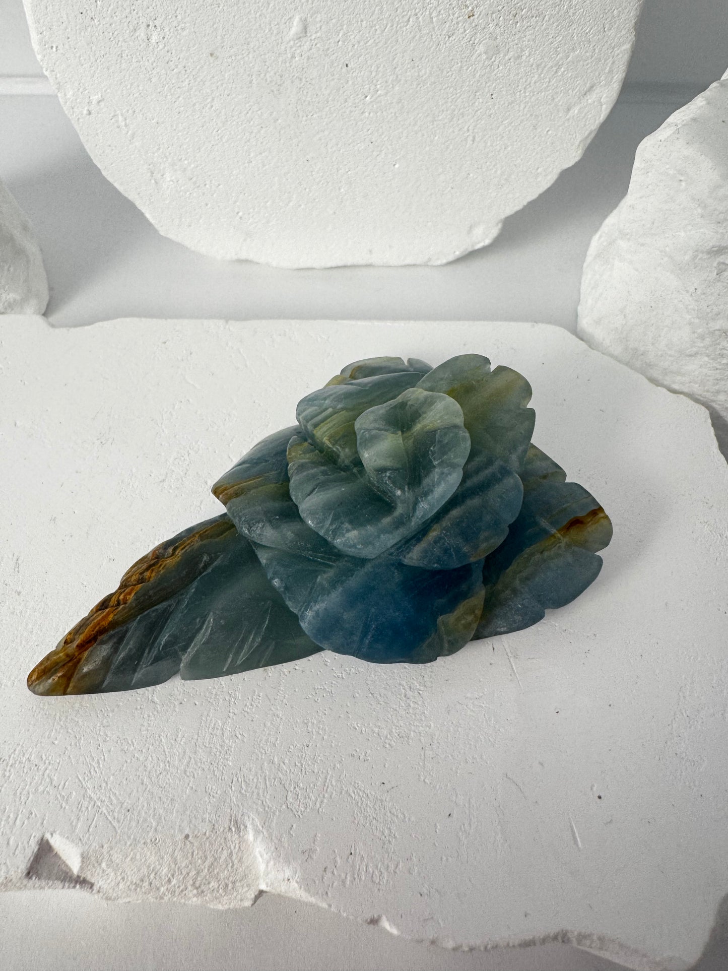 Blue Onyx Flowers