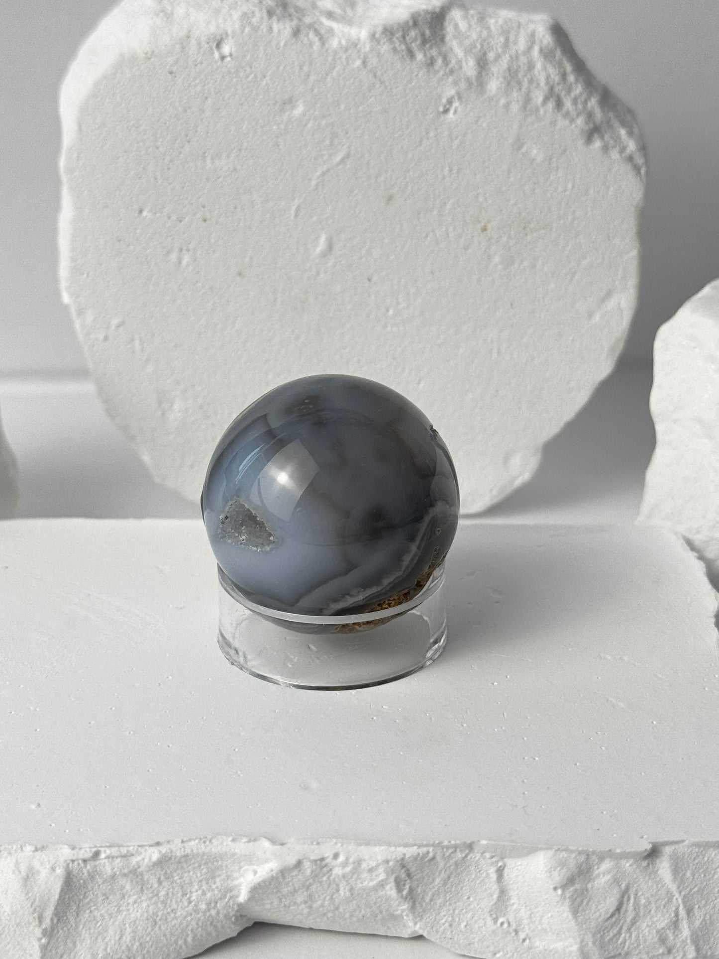 Druzy Agate Sphere