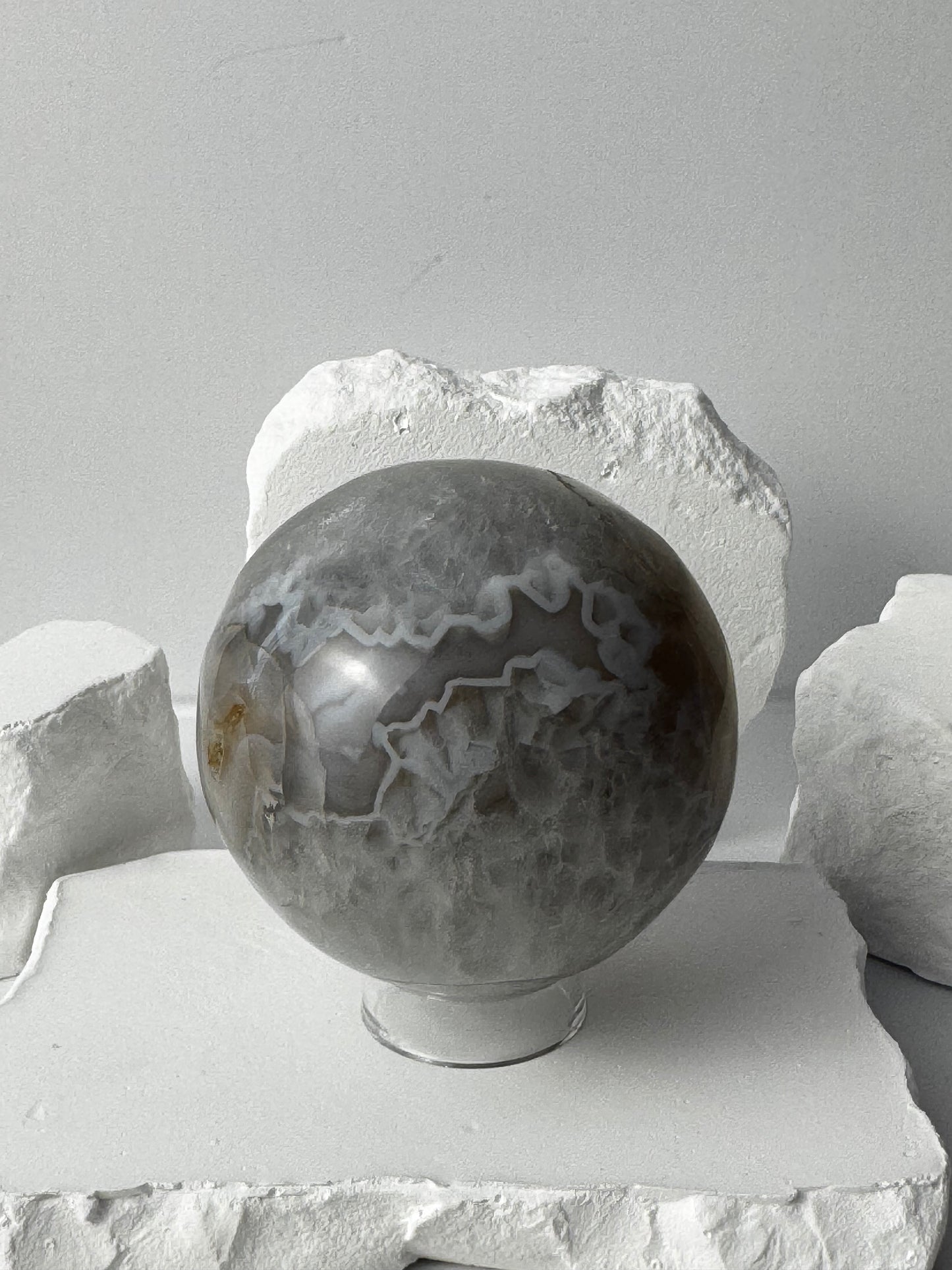 Druzy Agate Sphere