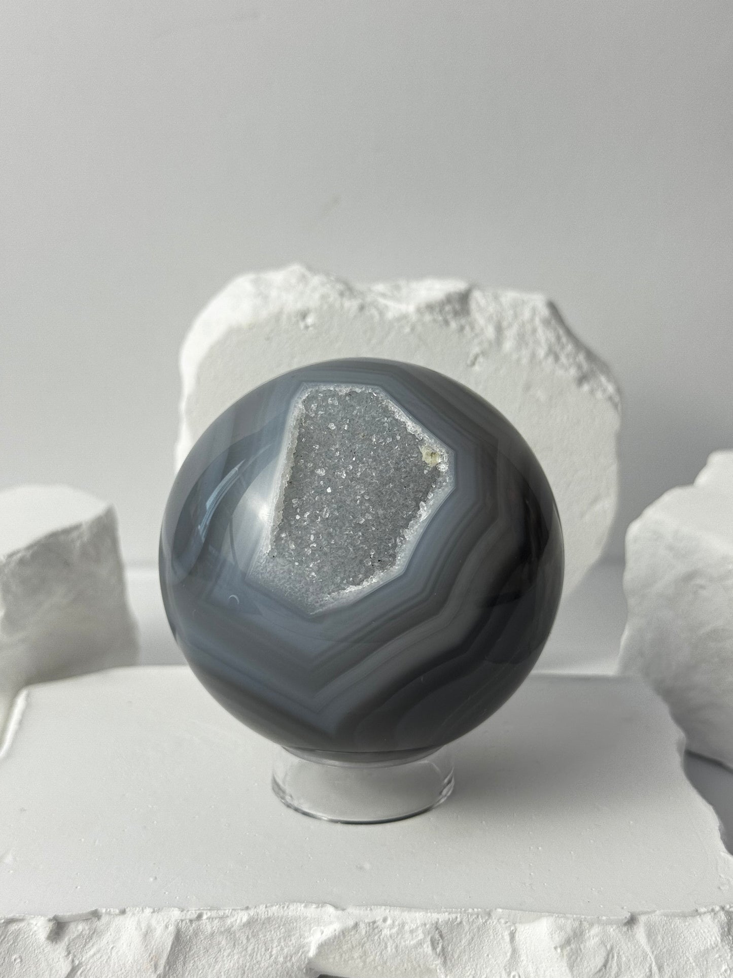 Druzy Agate Sphere