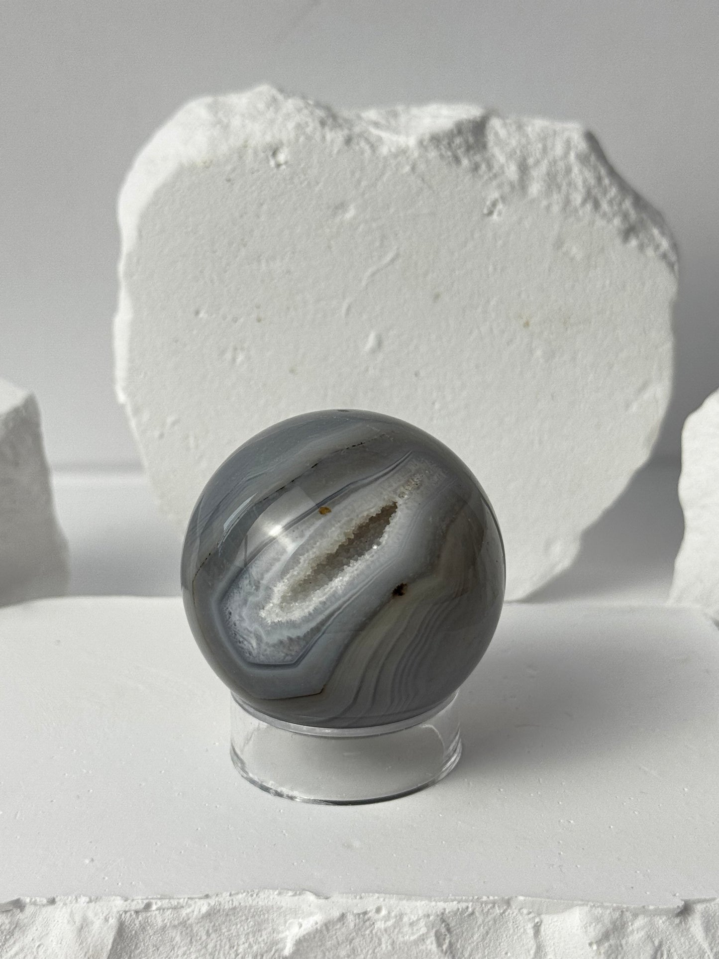 Druzy Agate Sphere