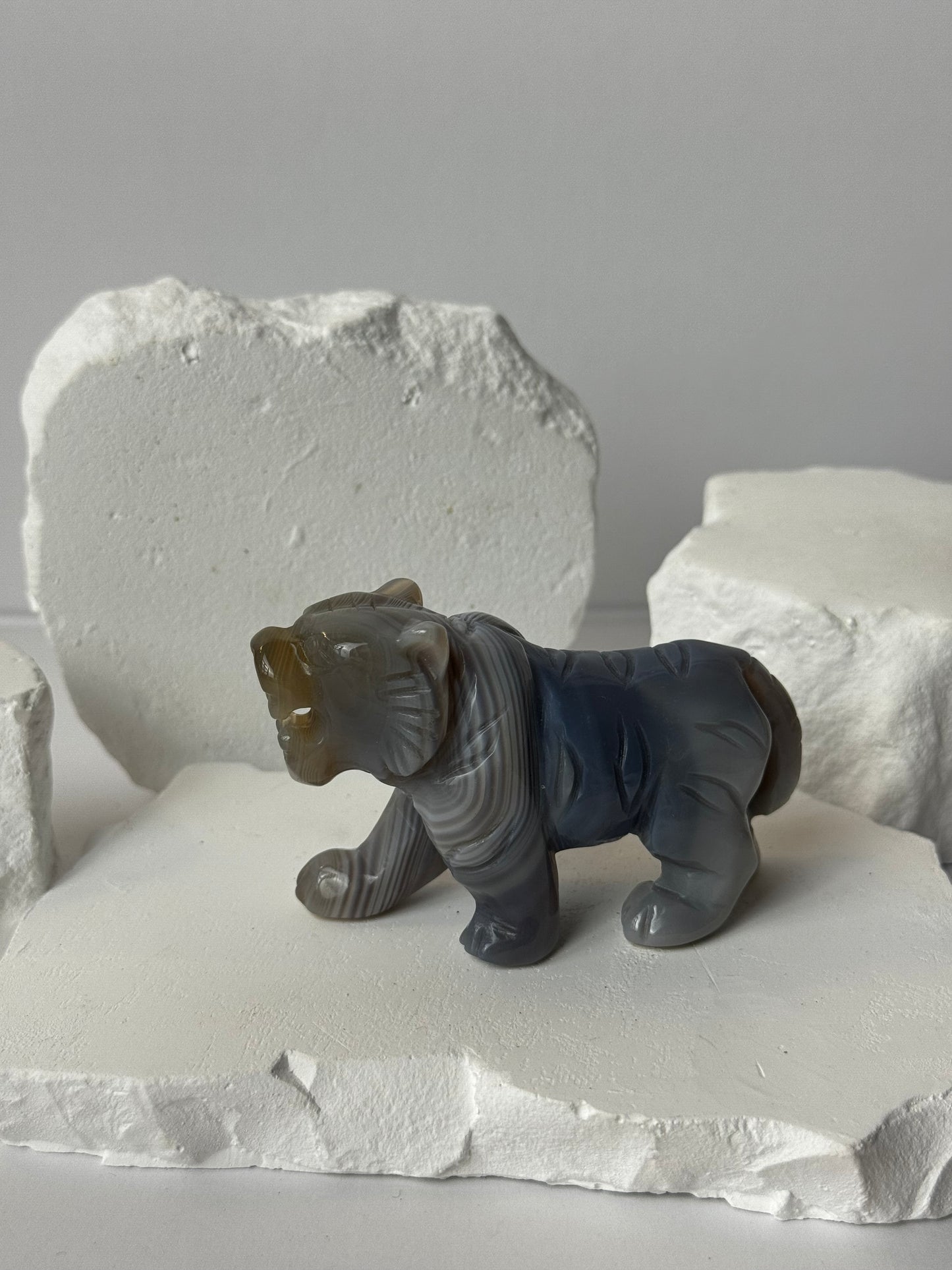 Achat – Tiger Carving verschiedene Varianten