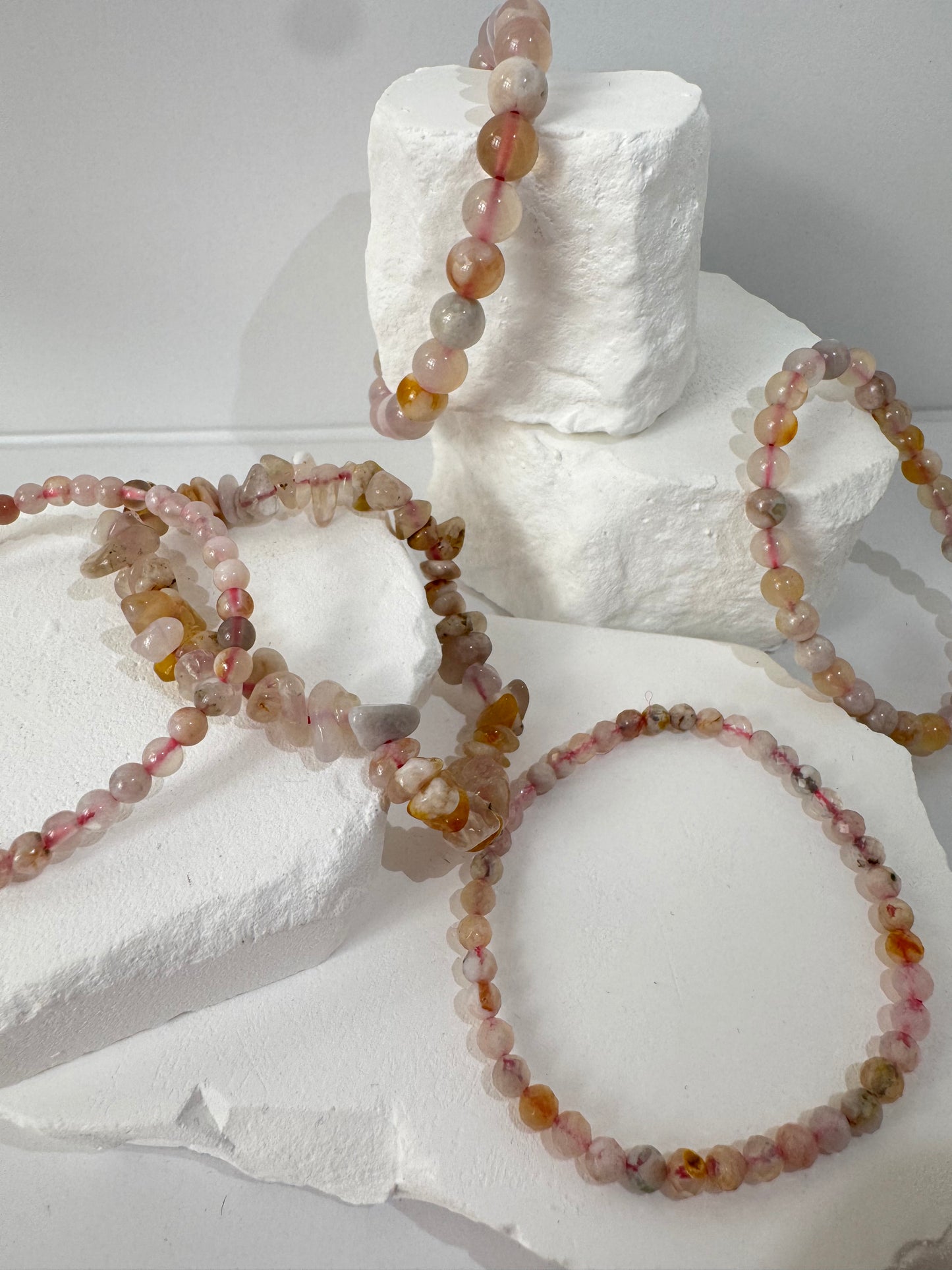 Blumenachat Armband – „Wenn dein Herz wieder Wurzeln schlägt“