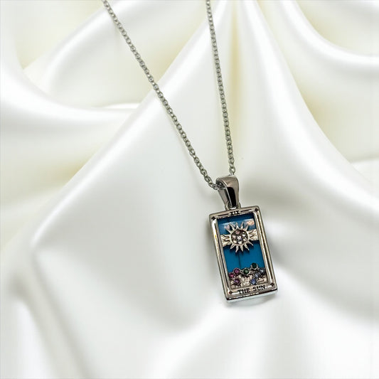 ✨ The Sun – Silver Edition – Halskette