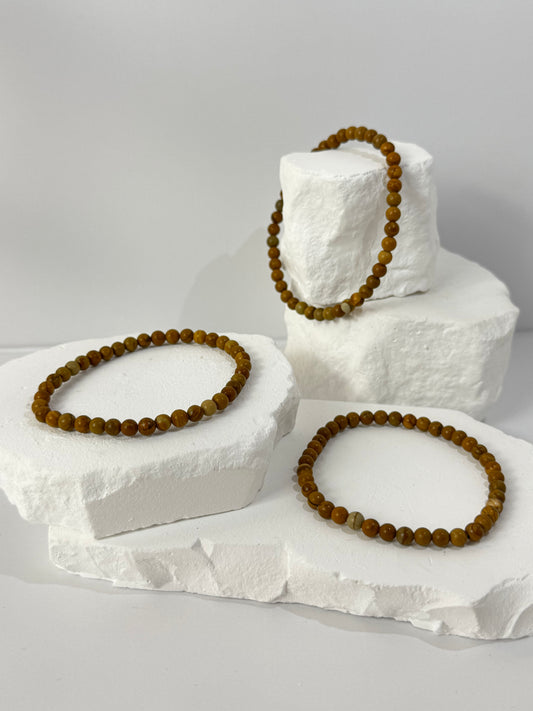 Versteinertes Holz Armband – „Wenn du Erdverbundenheit, Ahnenkraft und geduldige Transformation brauchst“