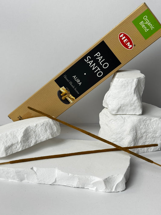 Palo Santo Aura – Organic Blend Incense Sticks