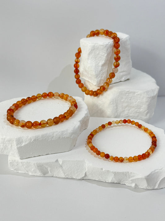 Orangener Achat Armband – „Wenn du deine Lebensfreude wecken und dich innerlich sicher fühlen möchtest“