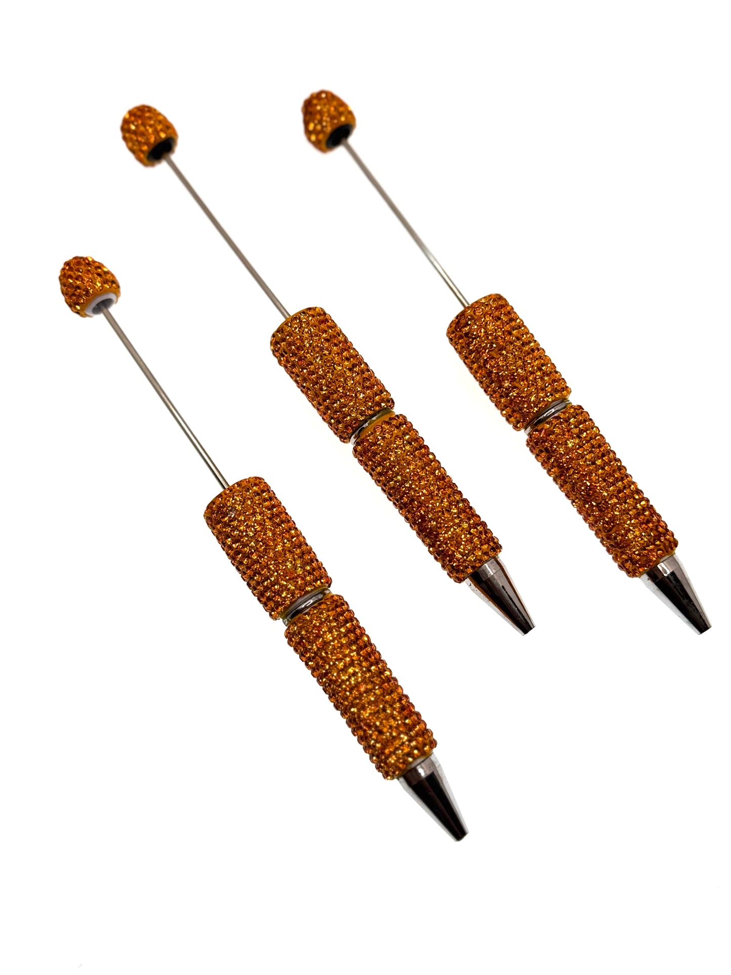 Rhinestone Pen Orange/ Gelb Farben