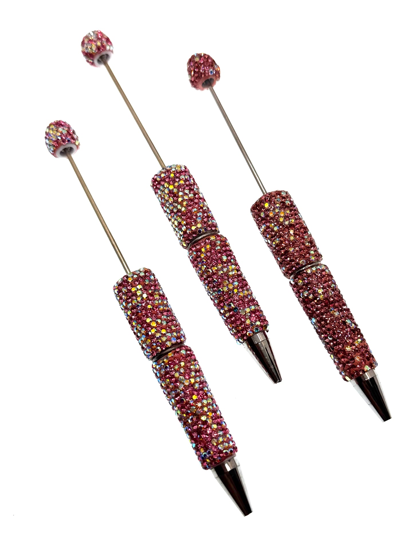 Rhinestone Pen Rosa/ Lila Farben
