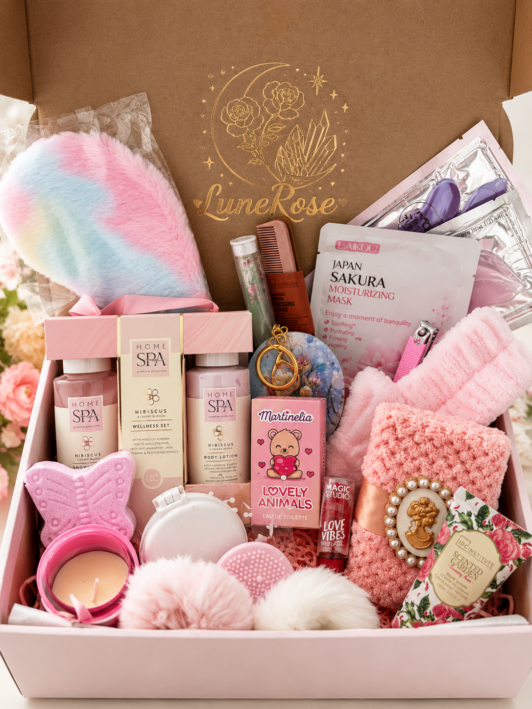 LuneRose Cozy Bloom Box – Deine kleine Auszeit für Zuhause