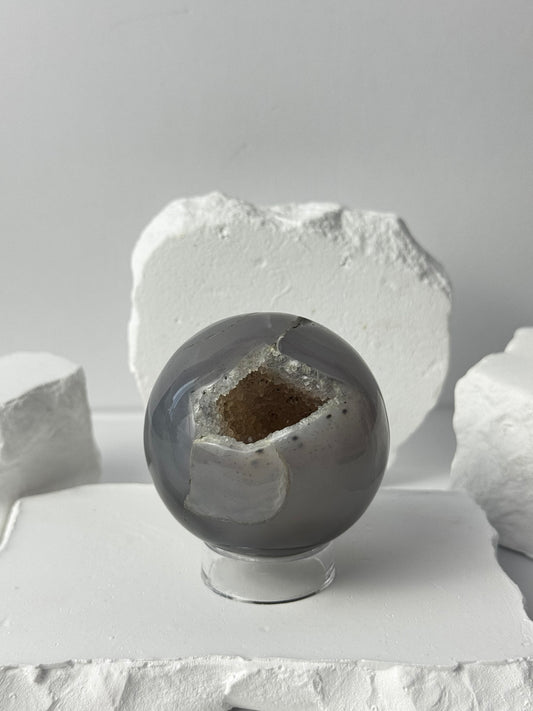 Druzy Agate Sphere